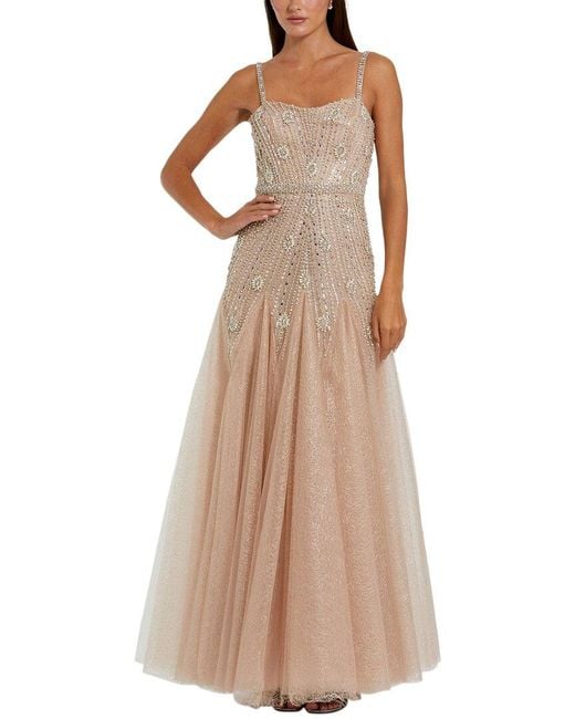 Mac Duggal Brown A-Line Gown