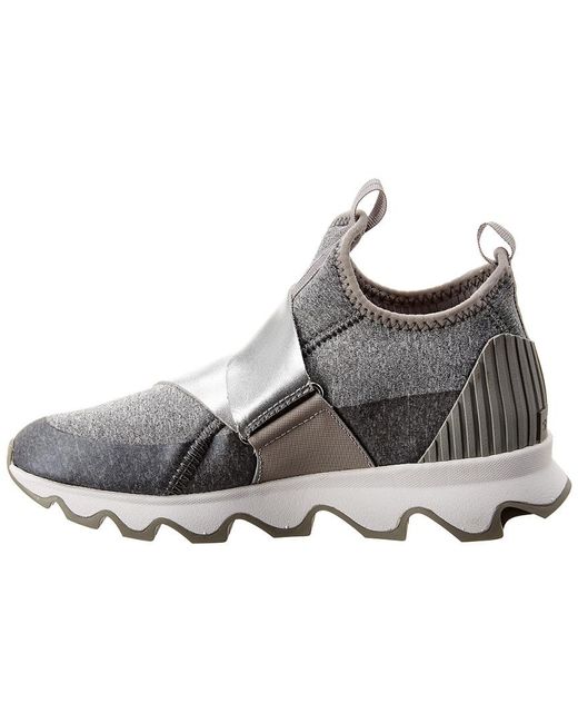 sorel kinetic sneaker black