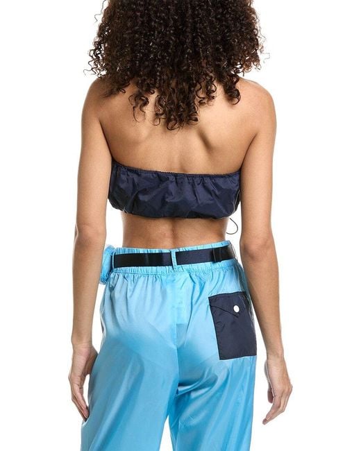 Staud Blue Gigi Top