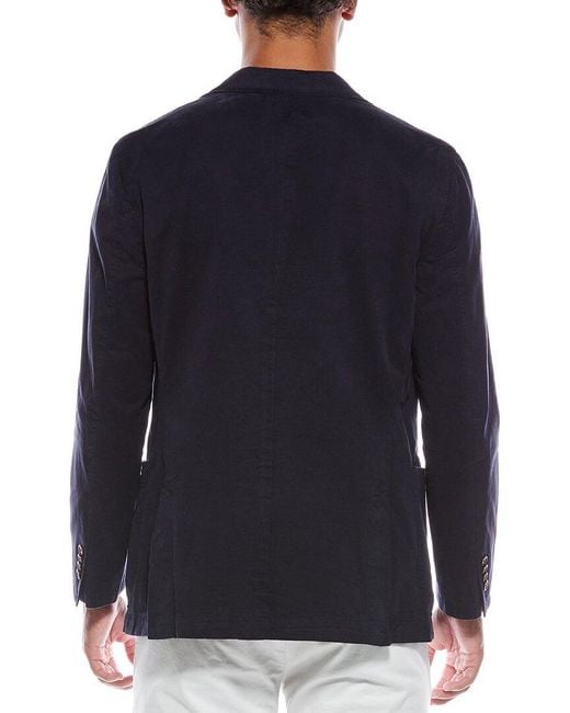J.McLaughlin Blue Lisbon Coat for men