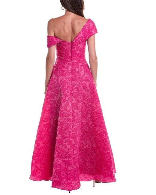 THEIA Pink Marlene Gown