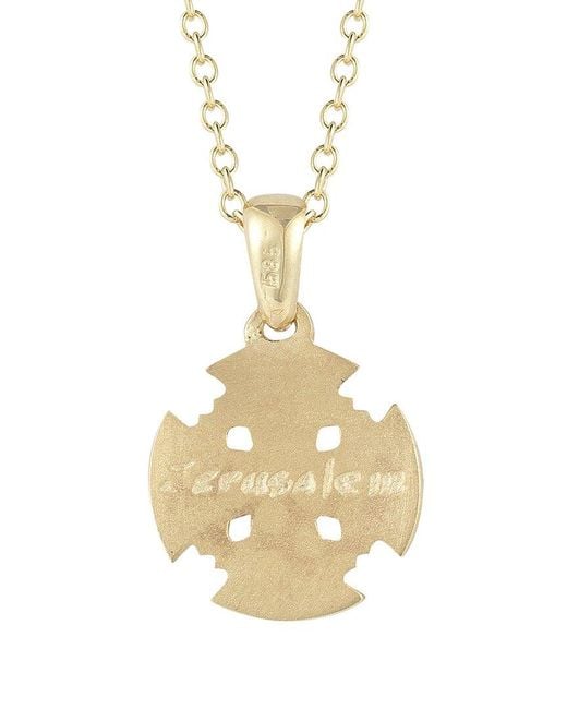 Reiss Metallic 14K 0.05 Ct. Tw. Diamond Necklace