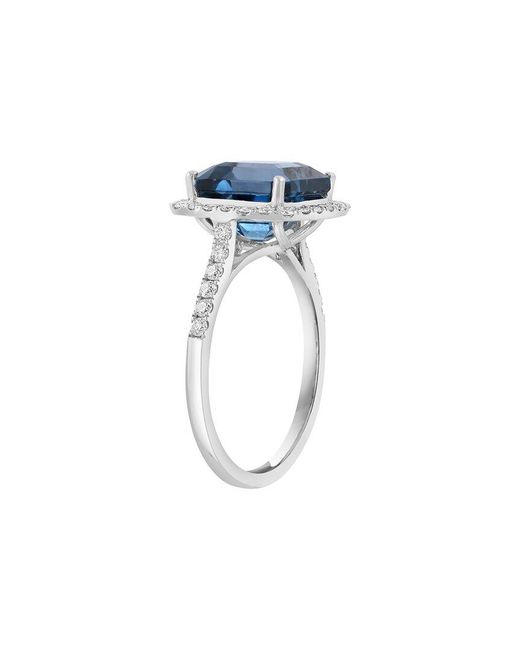 Effy Fine Jewelry Blue 14K 1.43 Ct. Tw. Diamond & Tanzanite Ring