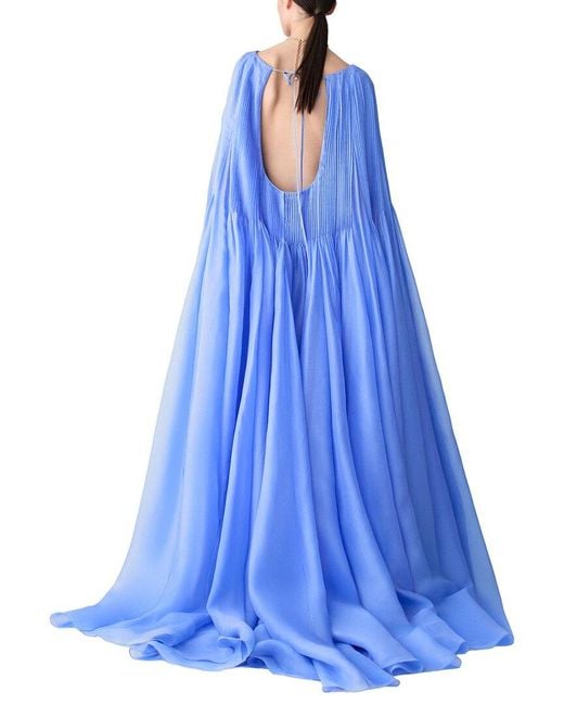 Carolina Herrera Blue Gown