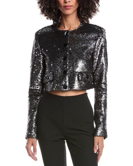 Toccin Black Jones Cropped Jacket