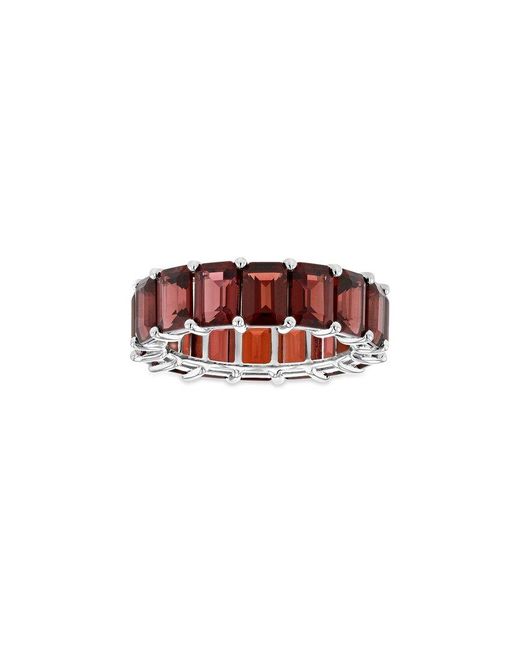 Diana M Red Fine Jewelry 14k Garnet Eternity Ring
