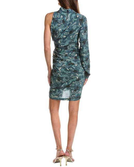IRO Green Fabiola Mini Dress