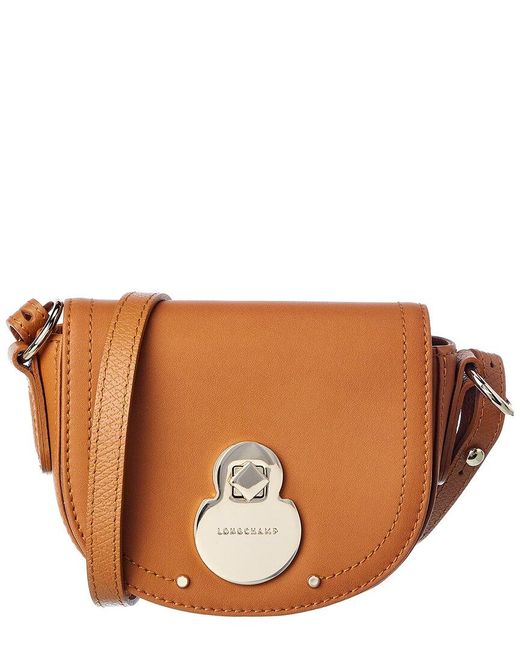 Longchamp Cavalcade Xs Leather Crossbody in Natural Lyst