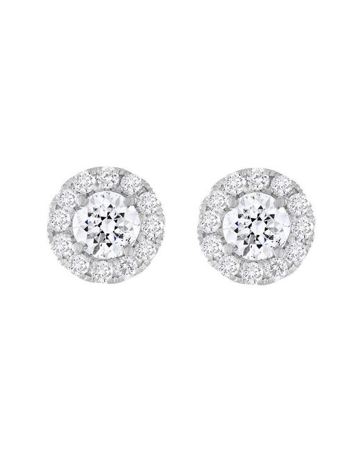Diana M White Fine Jewelry 14k 1.25 Ct. Tw. Diamond Studs