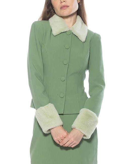 Alexia Admor Green Fran Jacket