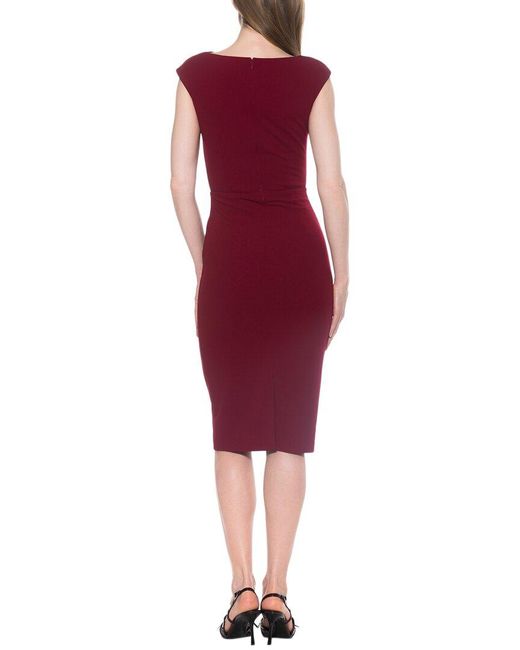 Alexia Admor Red Destiny Sheath Dress