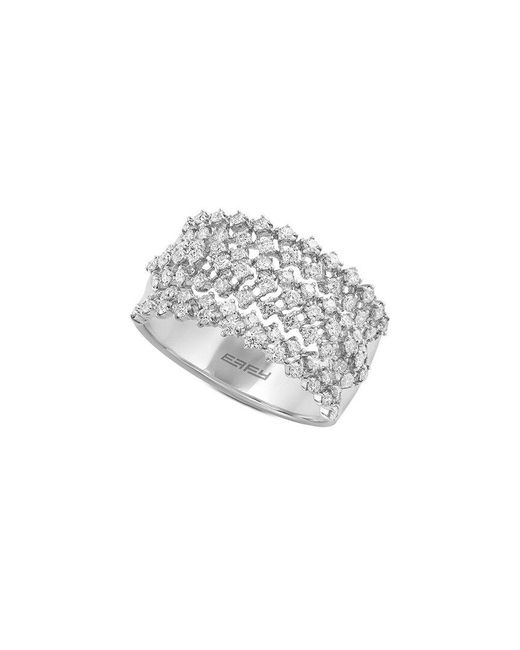 Effy Fine Jewelry White 14K 0.81 Ct. Tw. Diamond Ring