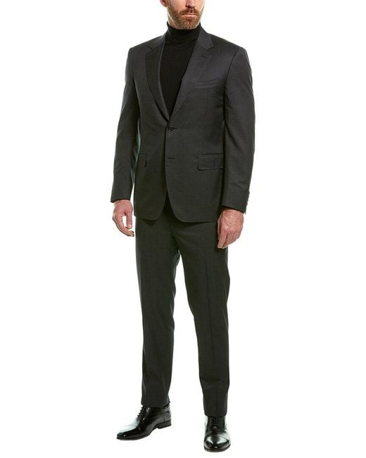 Canali Gray 2pc Wool Suit for men