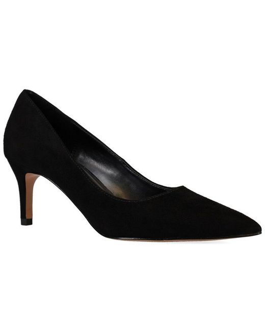 Pelle Moda Black Lailoni Suede Pump
