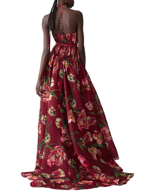 Carolina Herrera Red Gown
