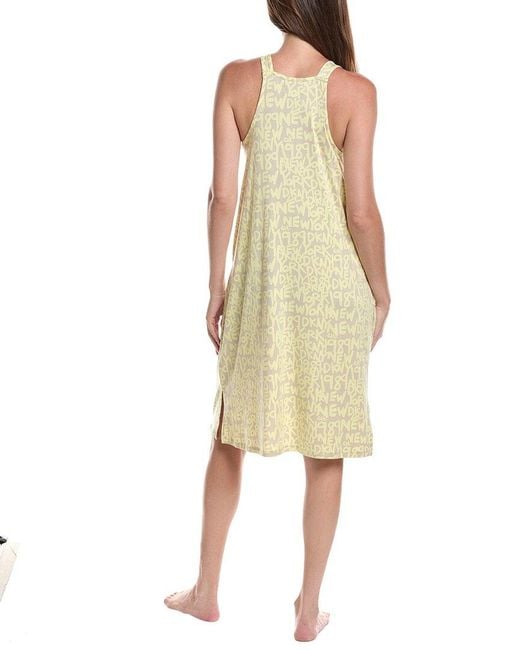 DKNY Yellow Short Chemise