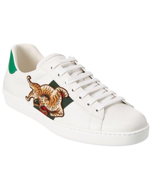 gucci ace tiger trainers