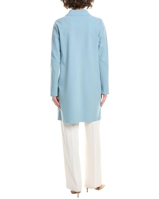 Herno Blue First Act Coat