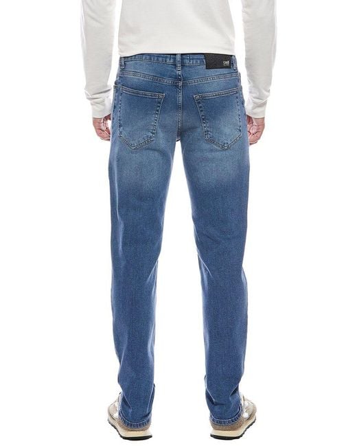 Roberto Cavalli Blue Straight Washed Jean