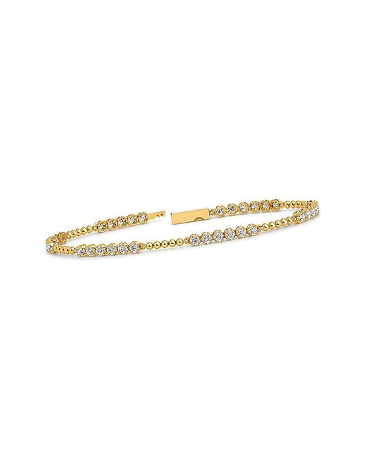Lab Grown Diamonds White 14K 1.96 Ct. Tw. Lab-Grown Diamond Tennis Bracelet