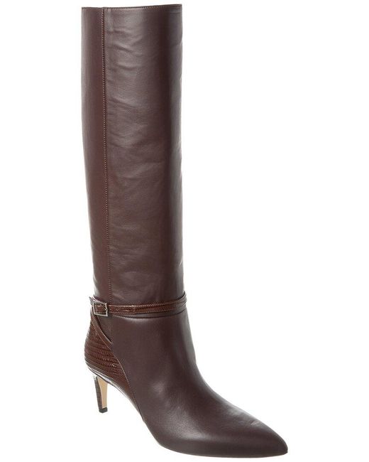 Paris Texas Brown Lauren Leather Boot
