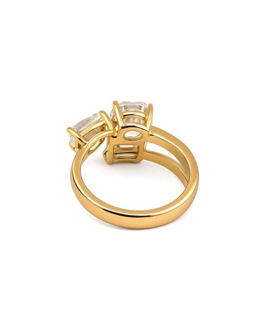 Prince Diamond & Jewelry White 14k 3.34 Ct. Tw. Lab-grown Diamond Multi-stone Ring