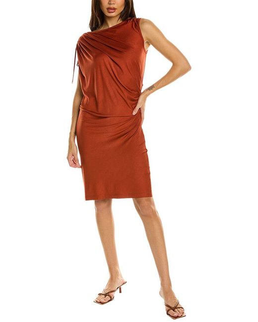 Trina Turk Red Jest Midi Dress