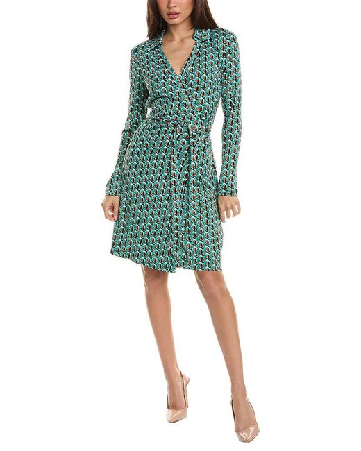 Diane von furstenberg jeanne wrap dress top