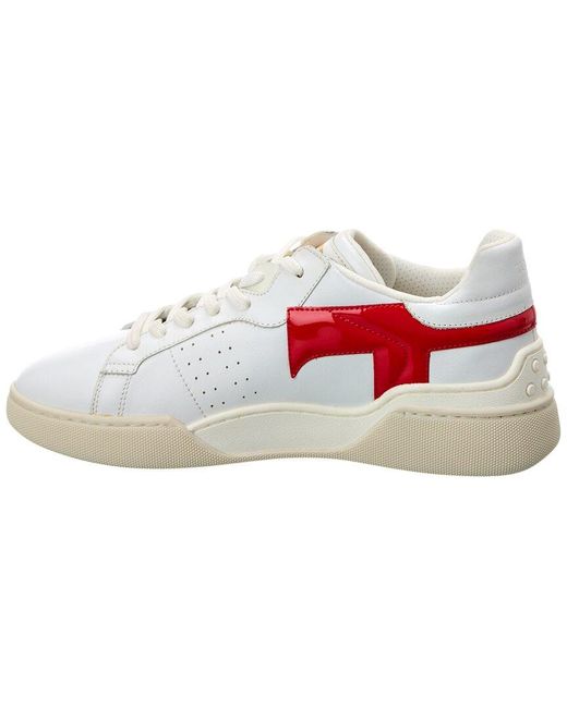 Tod's White Leather Sneaker