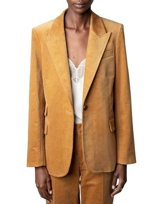 Zadig & Voltaire Natural Venus Blazer