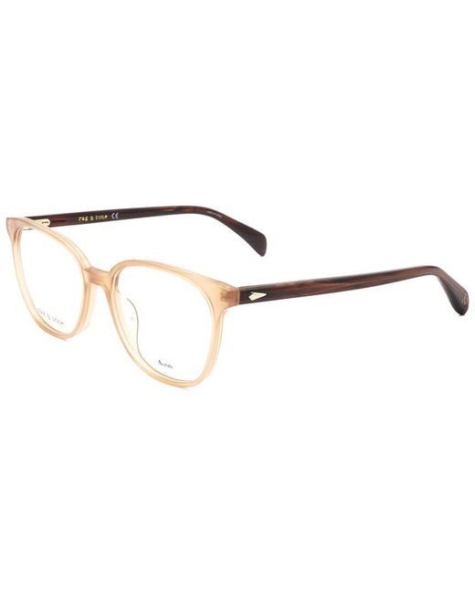 Rag & Bone White 52Mm Optical Frames