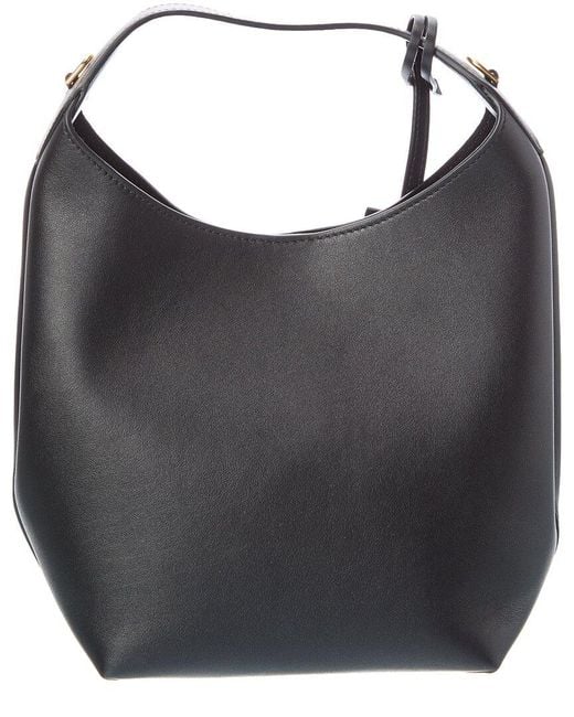 Céline Black Leather Shoulder Bag