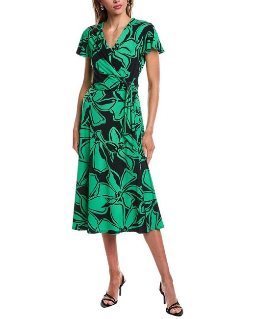 Joseph Ribkoff Green Midi Dress