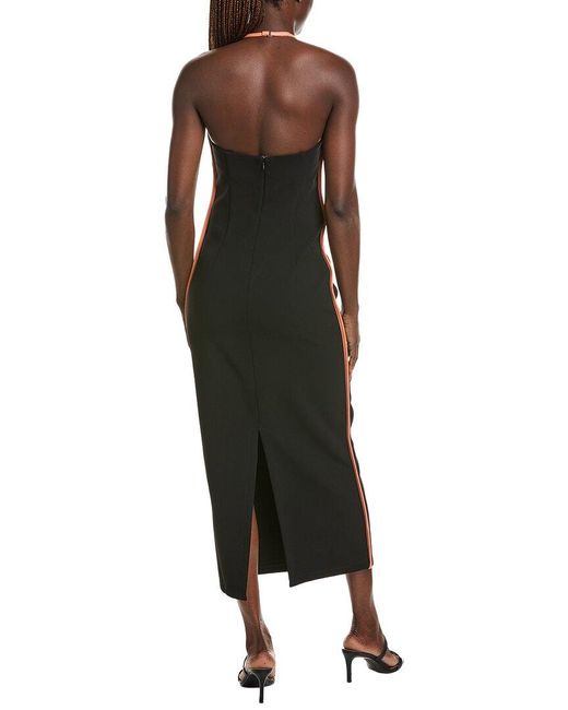 Paris Georgia Black Nassia Midi Dress