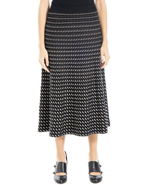 Max Studio Black Sweater Skirt