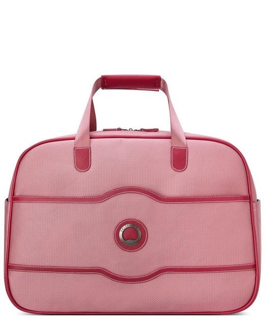 Delsey Pink Chatelet Air 2.0 Weekender Duffel Bag