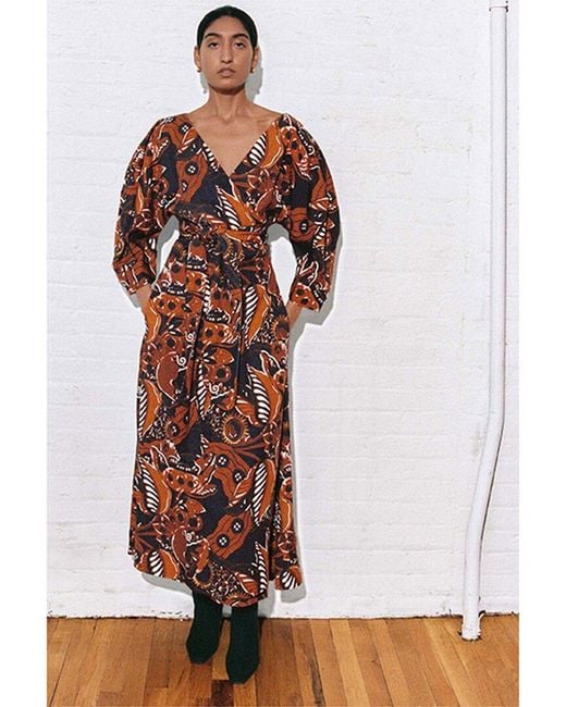 Mara Hoffman Agnella Midi Dress in White Lyst UK