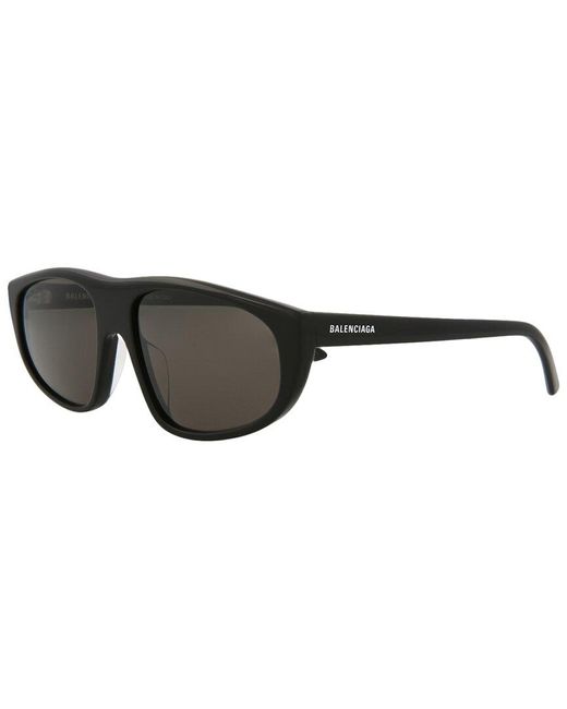 Balenciaga Black Bb0098s 60mm Sunglasses for men