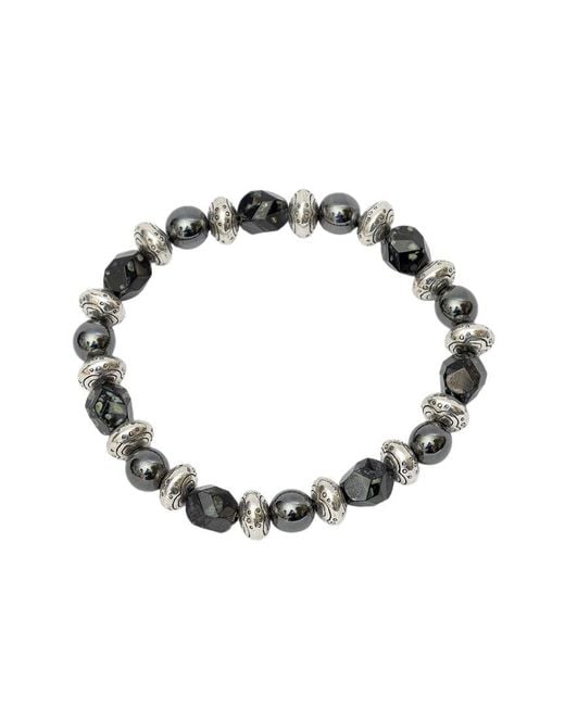 jean claude Metallic Dell Arte Stretch Bracelet for men