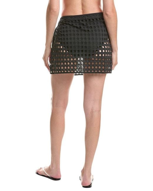 Solid & Striped Black The Mini Wrap Pareo