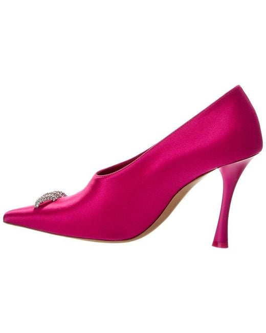 Givenchy Pink Show Ring Satin Pump