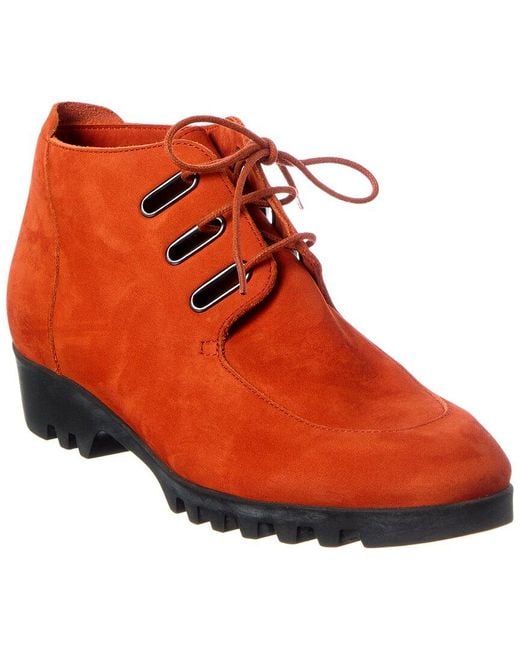 Arche Orange Jimila Leather Bootie