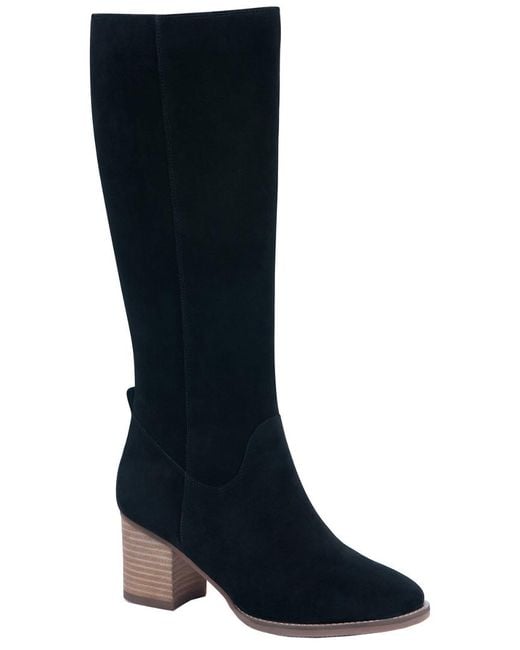 waterproof suede knee high boots