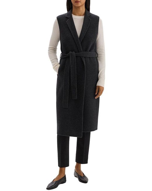 Theory Black Minimal Vest