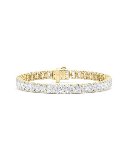 Lab Grown Diamonds White 14K 16.50 Ct. Tw. Lab-Grown Diamond Bracelet
