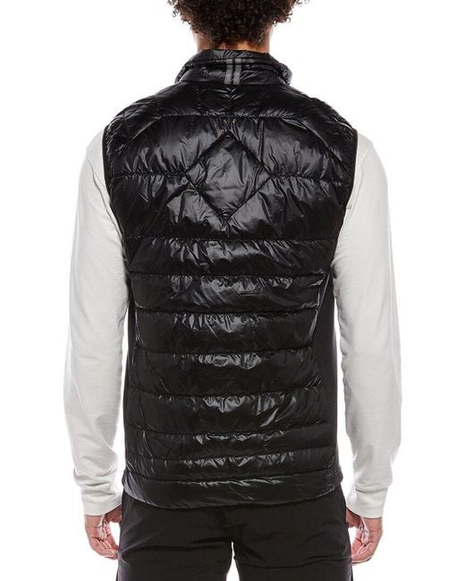 Canada Goose Black Hybridge Lite Vest for men