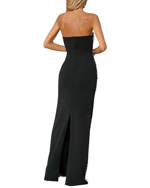 Monique Lagarde Black Maxi Dress