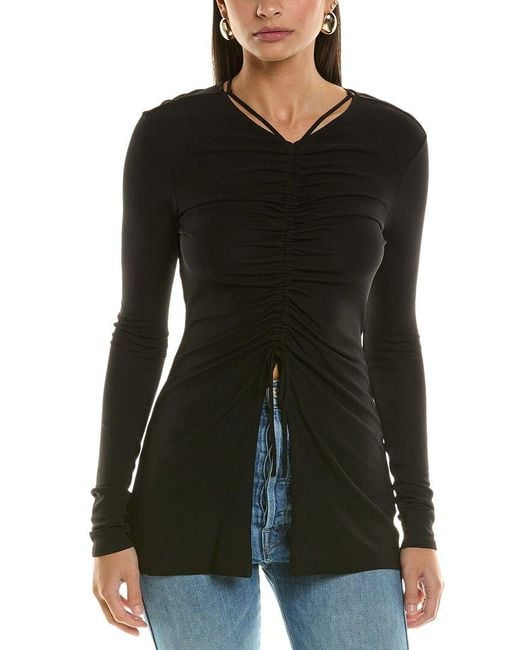 Proenza Schouler Black Label Butterfly Top