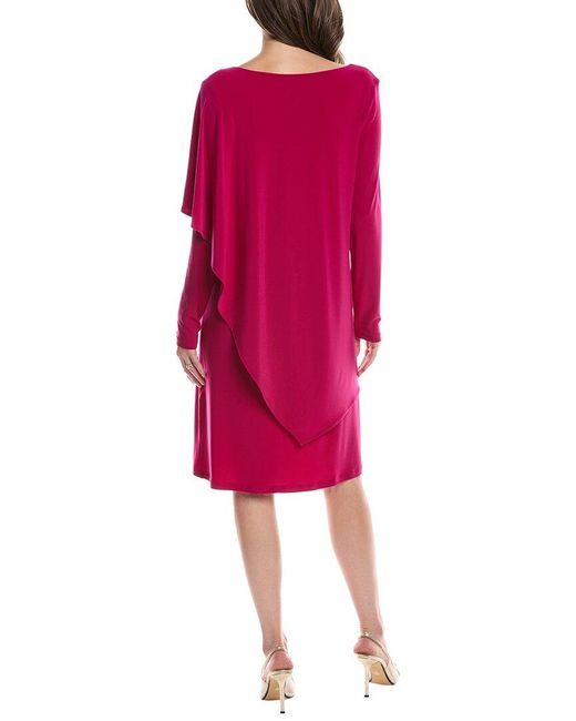 Joseph Ribkoff Red Shift Dress