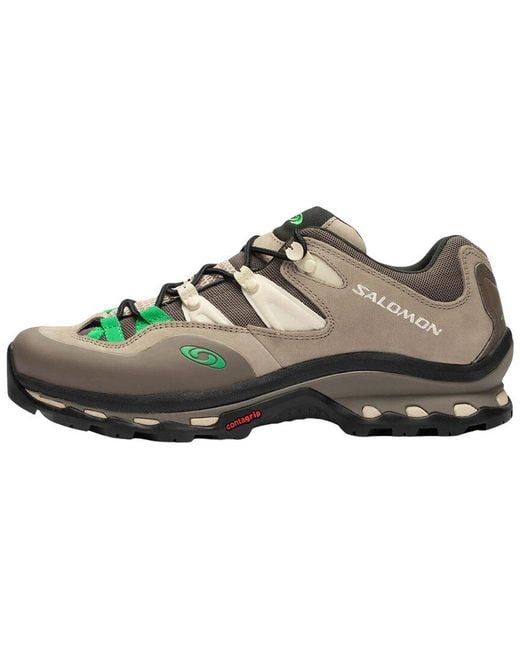 Salomon Brown Xt-Quest 2 Leather Sneaker
